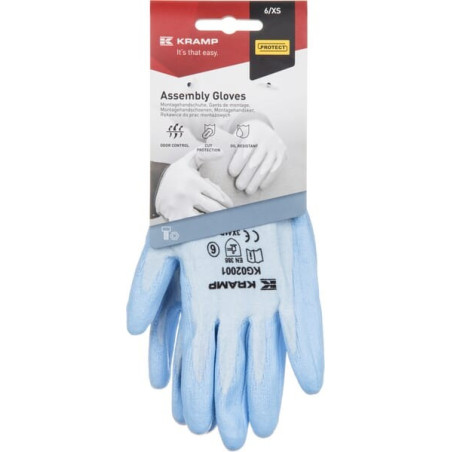 Gants de travail taille 6 UNIVERSEL KG0200106