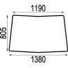 Pare-brise UNIVERSEL L112972N