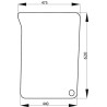 Pare-brise UNIVERSEL L171331N