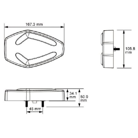 Feu de position UNIVERSEL L261631