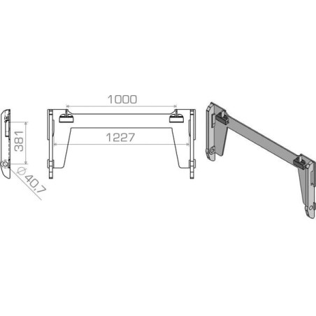Suspension de rechange ALPINA LBACLA381FRS