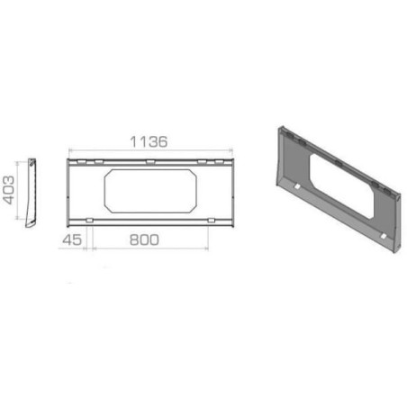Suspension de rechange UNIVERSEL LBAMUS403FRS