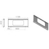 Suspension de rechange UNIVERSEL LBAMUS403FRS