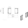 Suspension de rechange UNIVERSEL LBAMUS403RLS