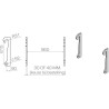 Suspension de rechange UNIVERSEL LBAVOL61540B
