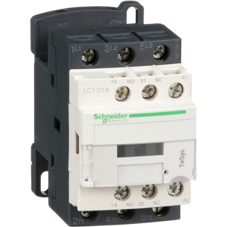 Contacteur de puissance 18A 7,5kW SCHNEIDER-ELECTRIC LC1D18B7