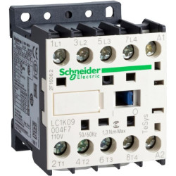 Contacteur de puissance 9A 4kW SCHNEIDER-ELECTRIC LC1K09004P7