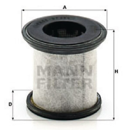Filtre à air MANN-FILTER LC7001