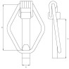 Goupille UNIVERSEL LP1112KR
