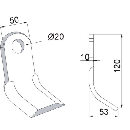 Fléau MASCHIO M03400406R