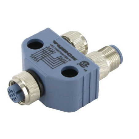 Raccord en Y MURR ELEKTRONIK M12YFFM