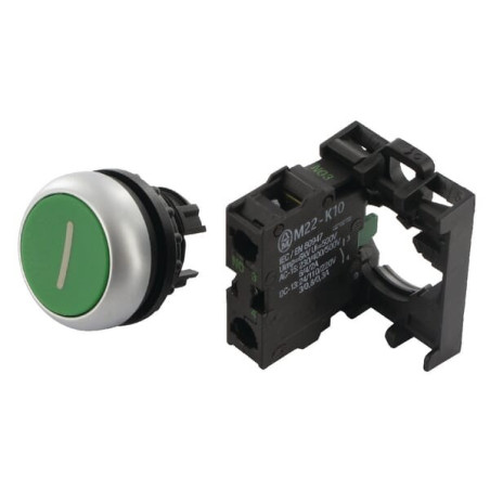 Bouton poussoir EATON M22DGX1K10