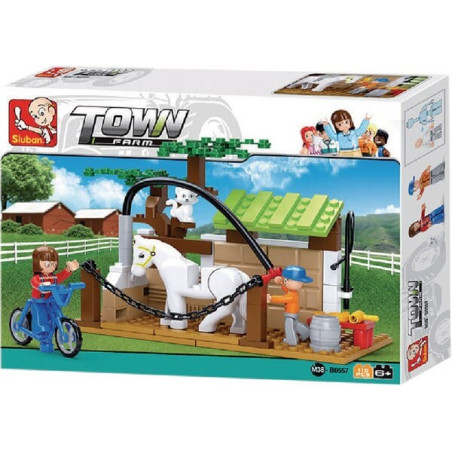 Box lavage de chevaux miniature SLUBAN M38B0557