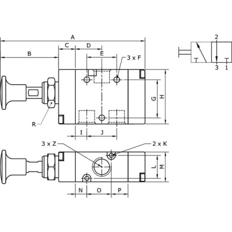 Vanne UNIVERSEL MAB32B18