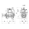 Pompe à vide BATTIONI PAGANI MEC11000DLAB