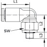 Raccord UNIVERSEL MECS618P