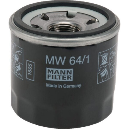 Filtre à huile MANN-FILTER MW641