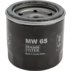 Filtre à huile MANN-FILTER MW65