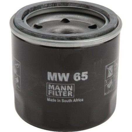 Filtre à huile MANN-FILTER MW65