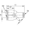 Raccord UNIVERSEL MYC433P