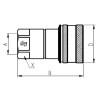 Coupleur FASTER NV12GASF