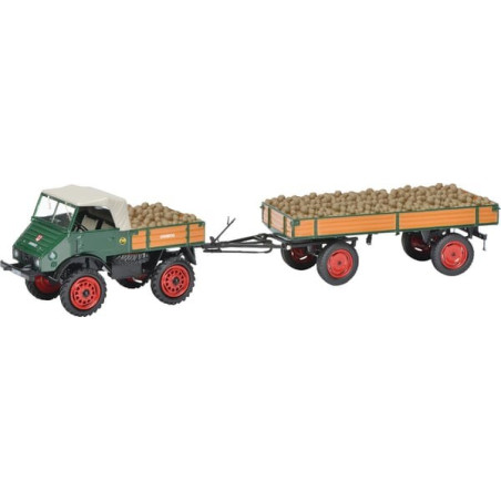 Camion avec remorque miniature SCHUCO O3130