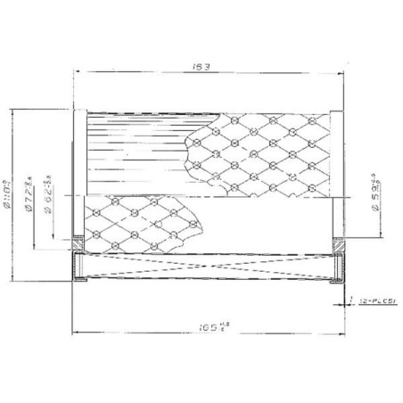 Filtre hydraulique DONALDSON P173485