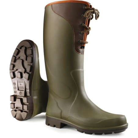 Botte verte taille 45 DUNLOP P18345345