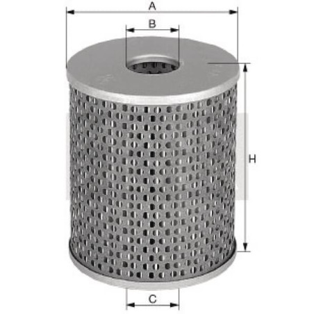 Filtre à carburant MANN-FILTER P810X