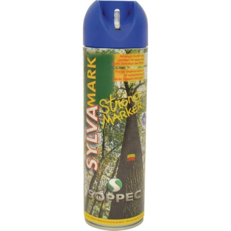 Peinture forestière bleue 500mL SOPPEC PA131701