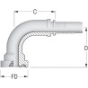 Raccord ALFAGOMMA PA6790