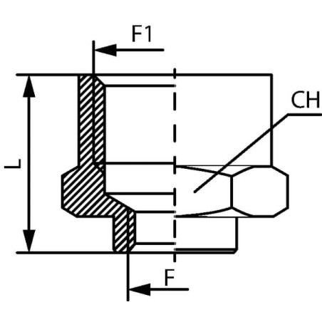 Manchon réducteur UNIVERSEL PC1838T