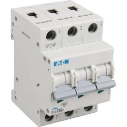 Disjoncteur de protection de ligne 16A EATON PLS6C163