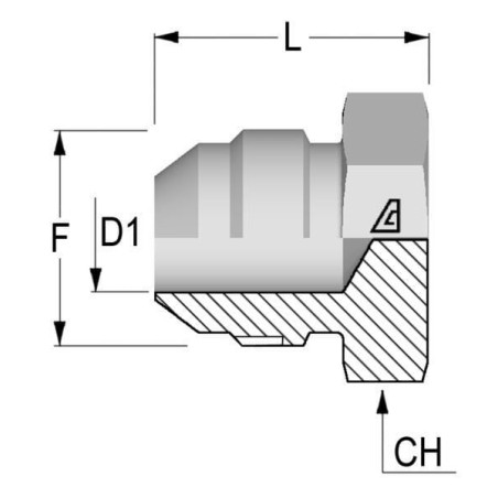 Bouchon ALFAGOMMA PM14