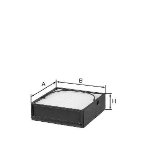 Filtre à carburant MANN-FILTER PU8018