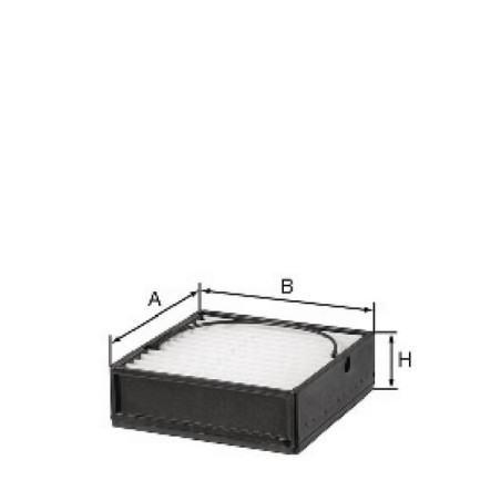 Filtre à carburant MANN-FILTER PU84