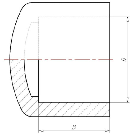 Bouchon en PVC VDL PVC7CAP12