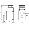 Connecteur UNIVERSEL PVCN110VLED1