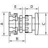 Bouton UNIVERSEL PVMHRD1