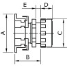 Bouton poussoir UNIVERSEL PVPPB1