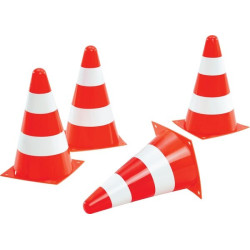 Cônes de signalisation ROLLY TOYS R40949
