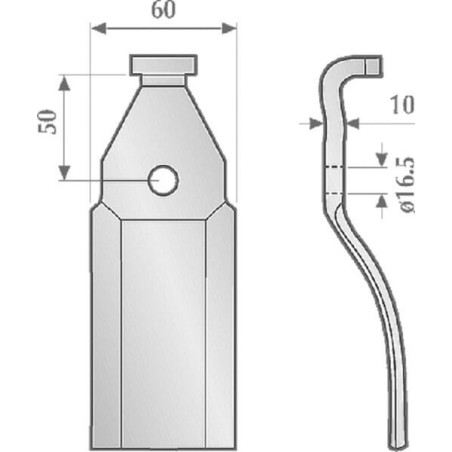 Couteau de fraise ALPINA RB486520