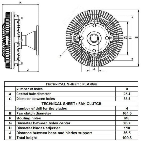 Embrayage ALPINA RE213154N