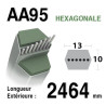 COURROIE AA95 - 7540470 -7540527