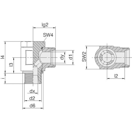 Raccord VOSS RSWS12LM16