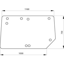 Vitre arrière UNIVERSEL RT6005023210N