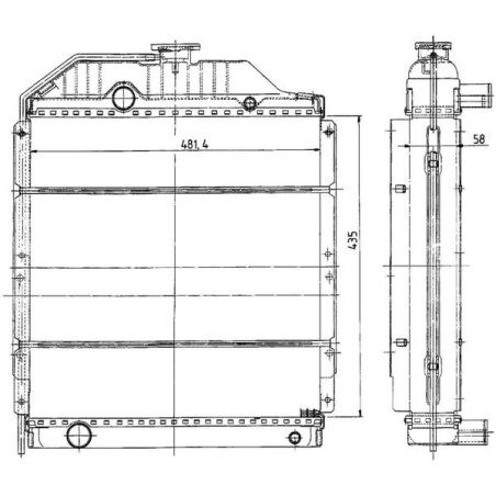 Radiateur ALPINA RT7700047575N