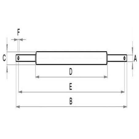Barre d'attelage UNIVERSEL SA4528KR