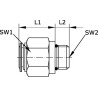 Raccord UNIVERSEL SCS6M121B