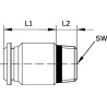 Raccord UNIVERSEL SCSR814B